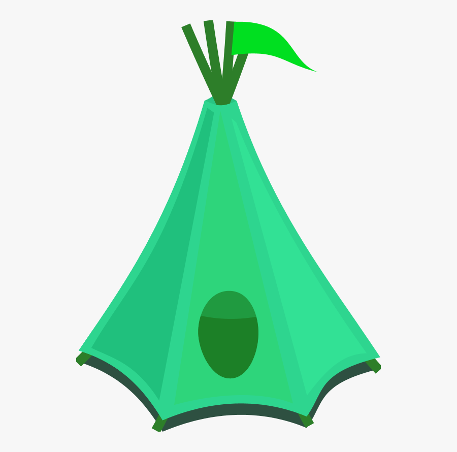 Indian Tent Vector Clip Art - Hiawatha Webserver, Transparent Clipart