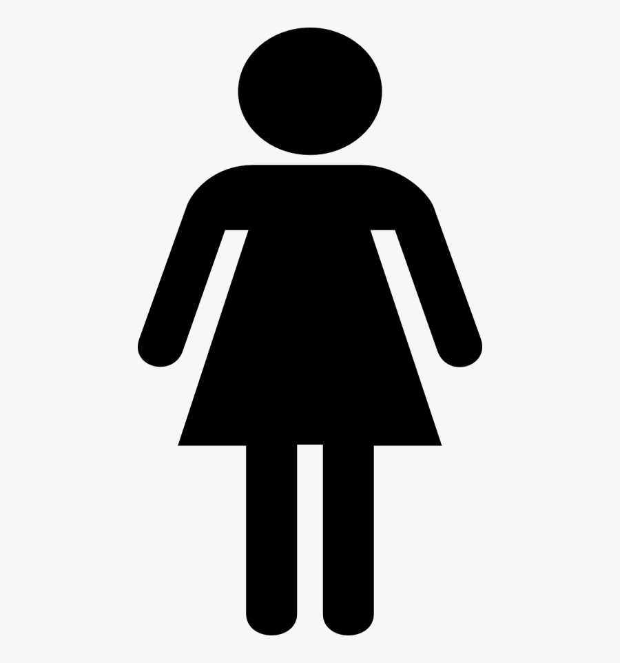 Woman Stick Figure Clip Art, Transparent Clipart