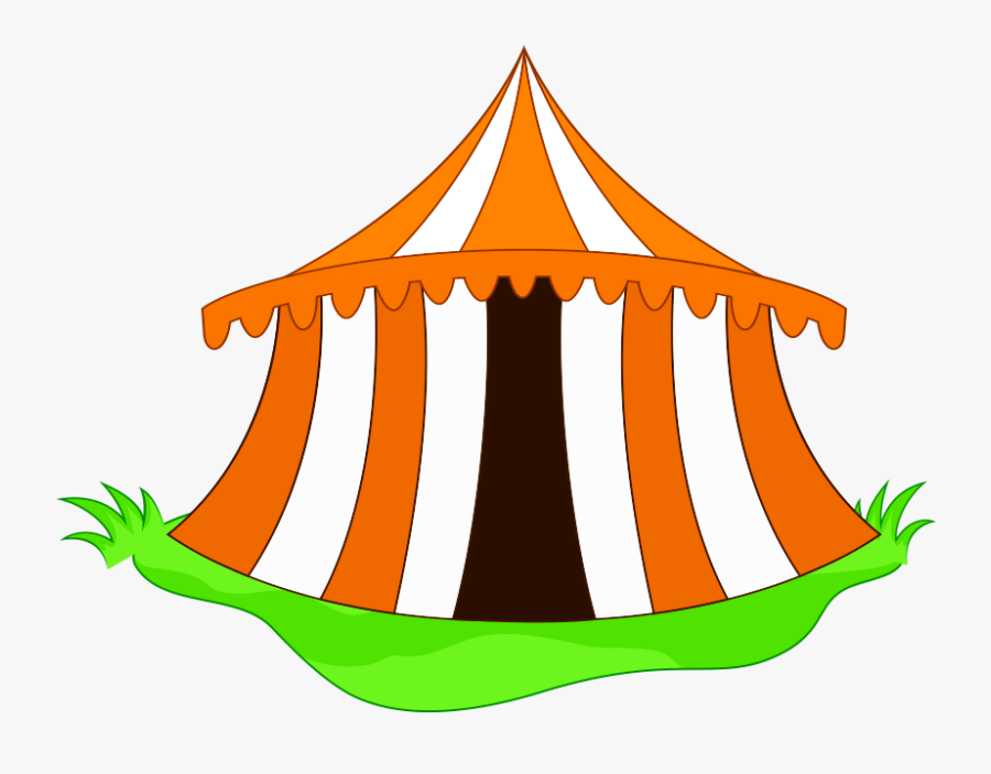 Cartoon Circus Tent Clip Art Png - Cartoon Circus Tent Png, Transparent Clipart