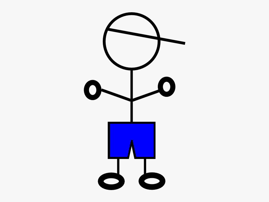 Stick - People - Children - Clipart - Stick Figure Boy And Girl Clipart, Transparent Clipart