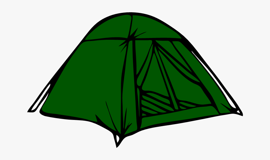 Tent Black And White Clipart, Transparent Clipart