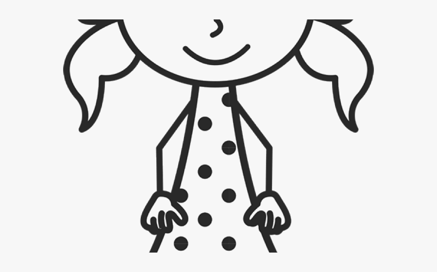 Transparent Girl Stick Figure Png - Stick Figure Girl Png, Transparent Clipart