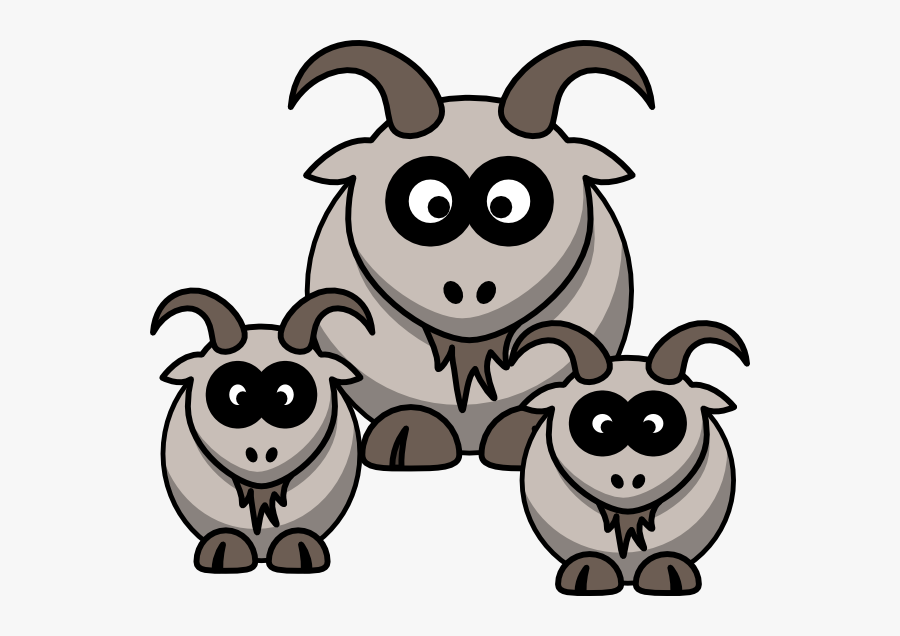 Cartoon Goat Clipart - Goats Clipart, Transparent Clipart
