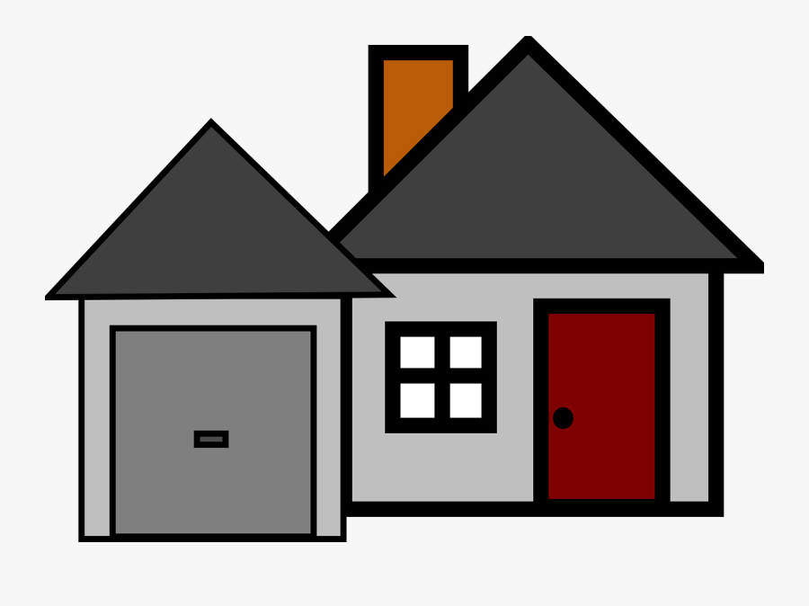 Garage Clipart Garage Sale - Yellow House Clip Art, Transparent Clipart