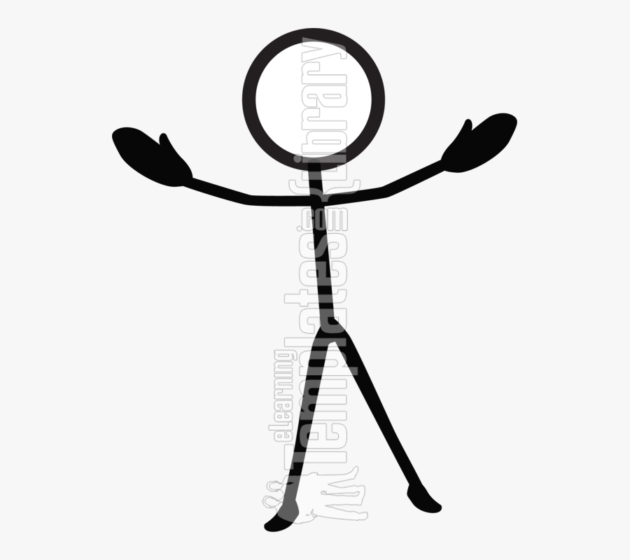 People Clipart Chalk Stick - Stick Figure Png Transparent Background, Transparent Clipart