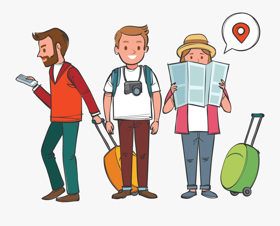 Drawing Travel Cartoon Clip Art - Cartoon Travel Clip Art, Transparent Clipart