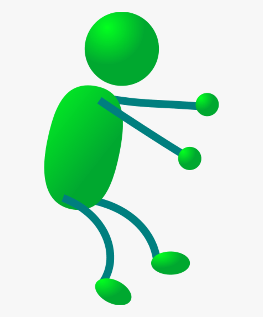 Stick Figure Riding - Stick Man Clip Art, Transparent Clipart
