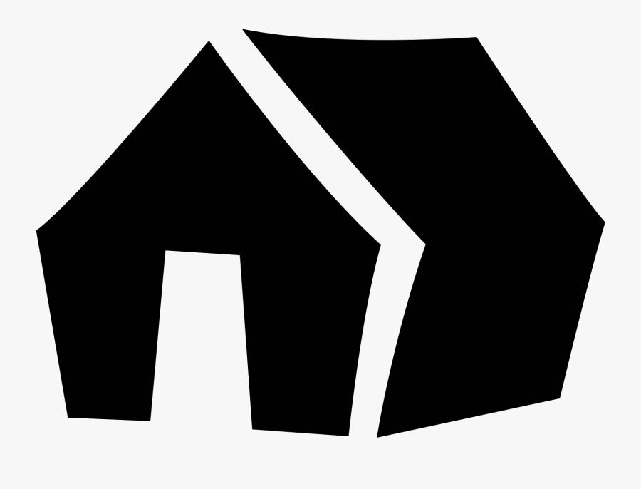 Tent Icon - Military Tent Icon, Transparent Clipart