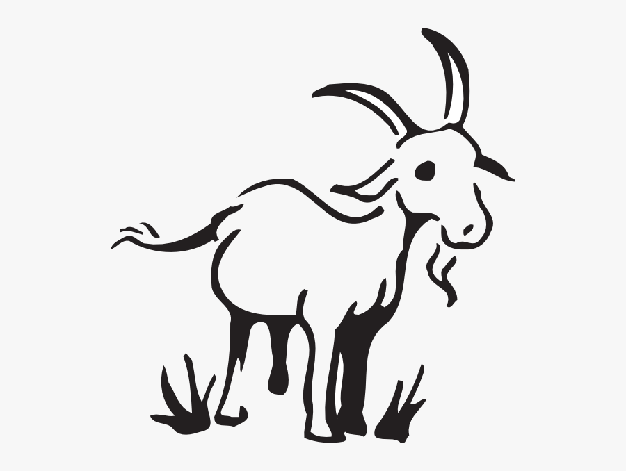 Goat Drawing Clipart, Transparent Clipart