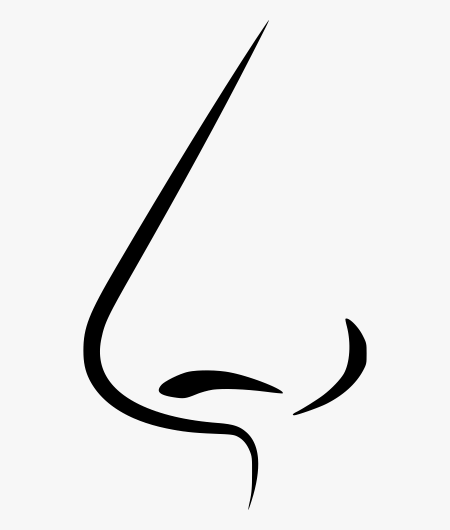 Clip Art Nose Icon, Transparent Clipart