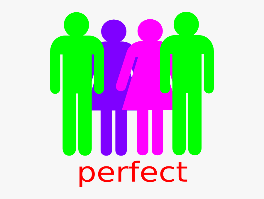 People Stick Figures, Transparent Clipart