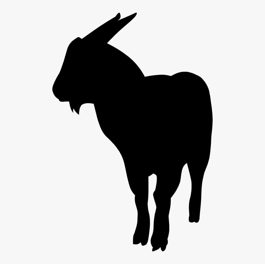 Pygmy Goat Anglo-nubian Goat Boer Goat Silhouette Clip - Transparent Goat Vector Png, Transparent Clipart
