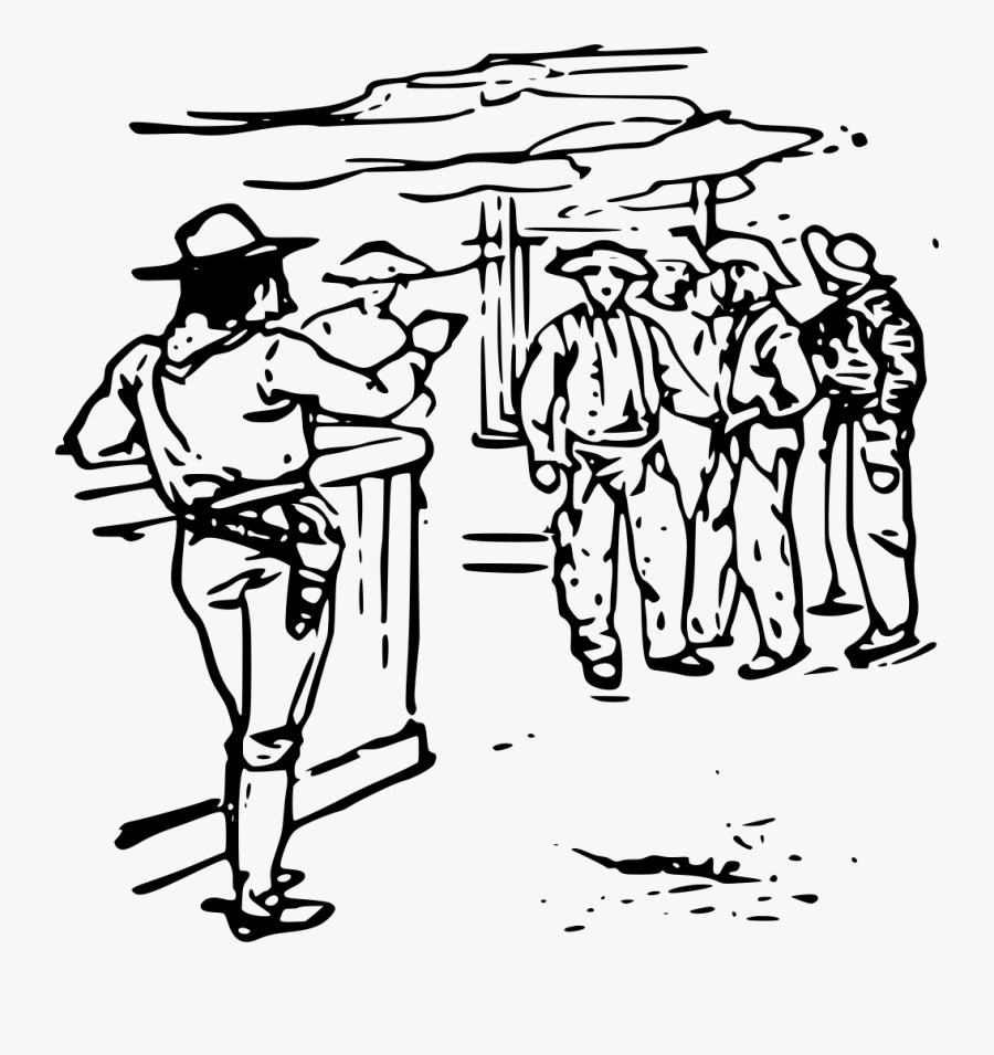 Free Vector Western Saloon Clip Art - Western Clip Art, Transparent Clipart