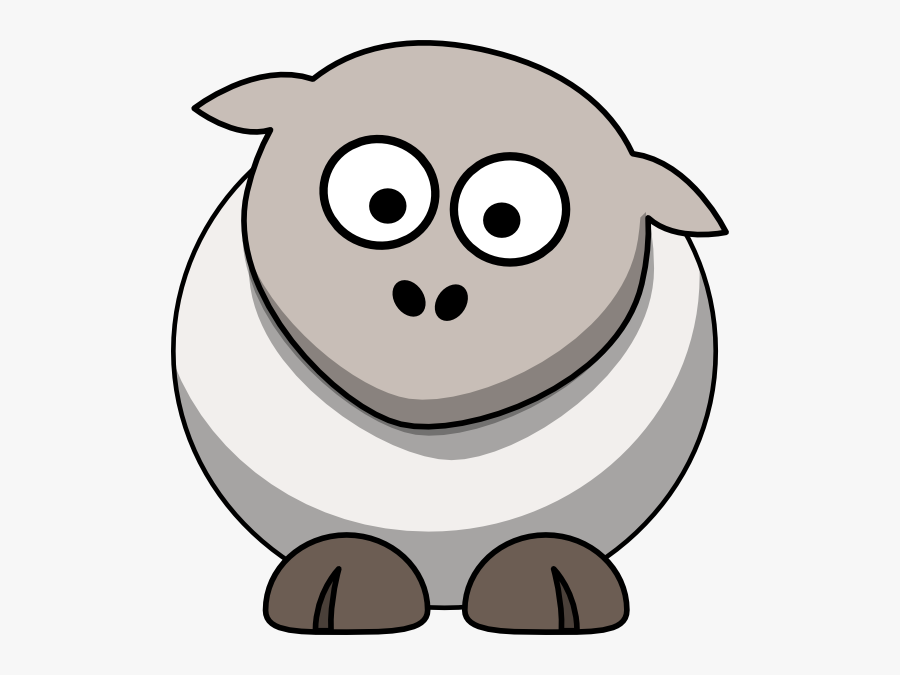 Naked Sheep Clip Art - Kartun Kambing Lucu Png, Transparent Clipart