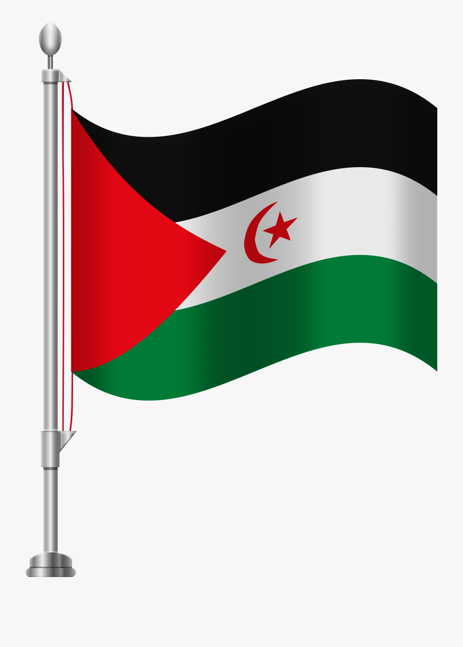 Western Sahara Flag Png Clip Art, Transparent Clipart