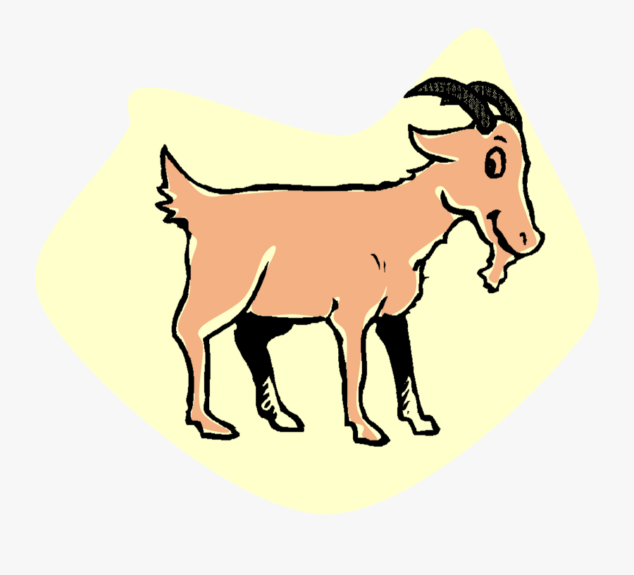Goat Clipart Free - G For Goat Colouring Pages, Transparent Clipart