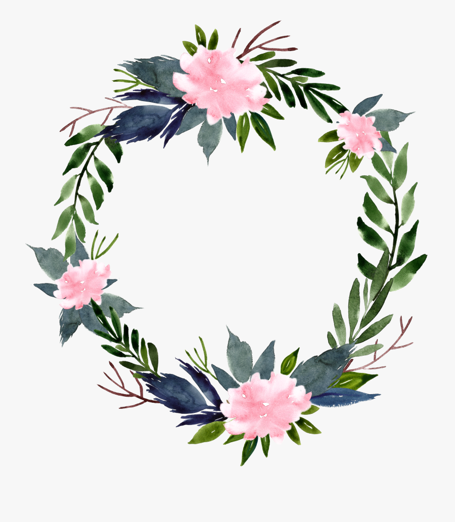 Frame Frames Ftestickers Flower Flowers Floral Wreath - Flower Round Border Png, Transparent Clipart