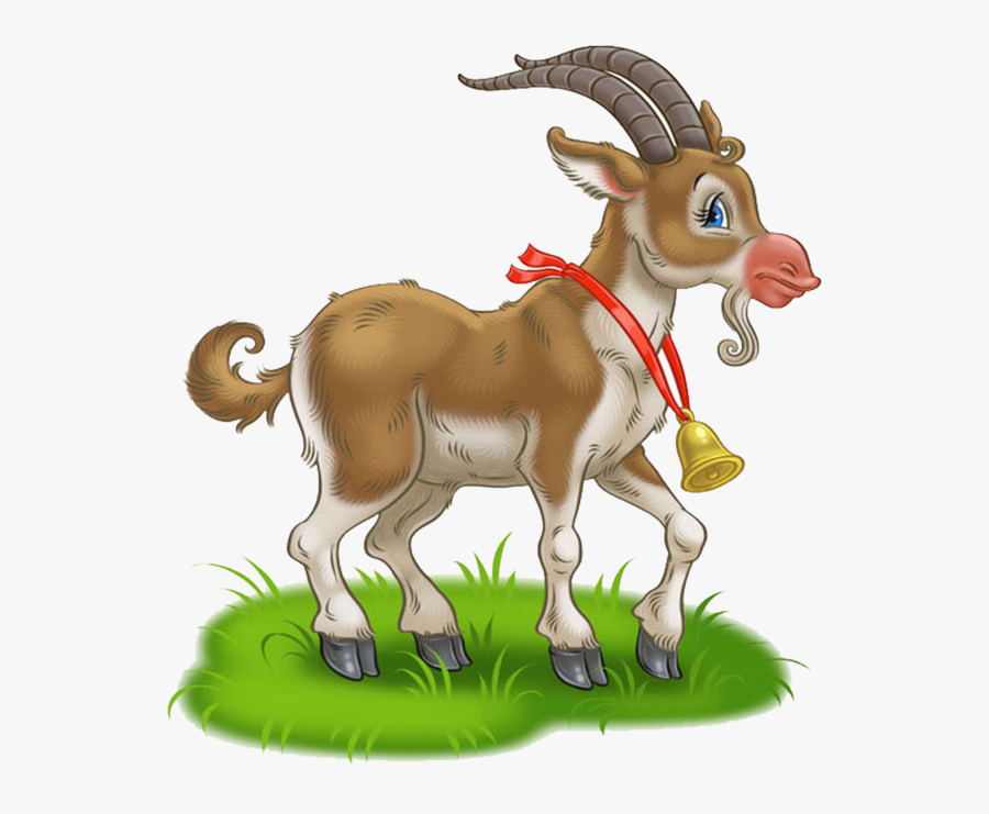 Transparent Goat Clipart Png - Cartoon Goat Png, Transparent Clipart