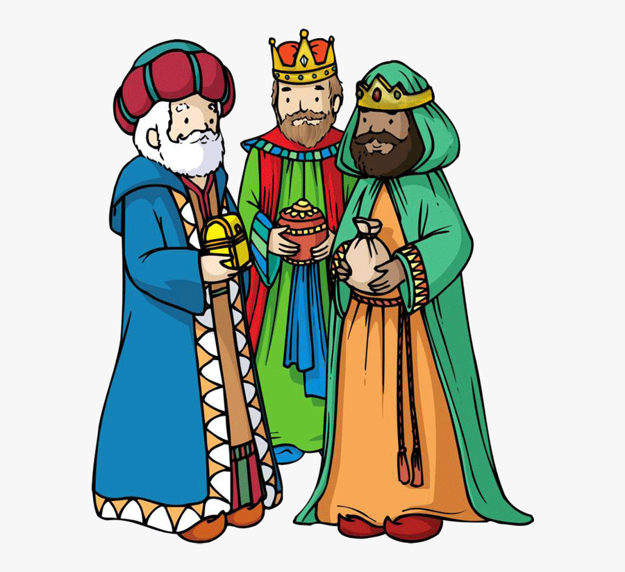 Dificultades Del Camino No Fue Nada Fácil Para Los - Nativity Three Wise Men, Transparent Clipart
