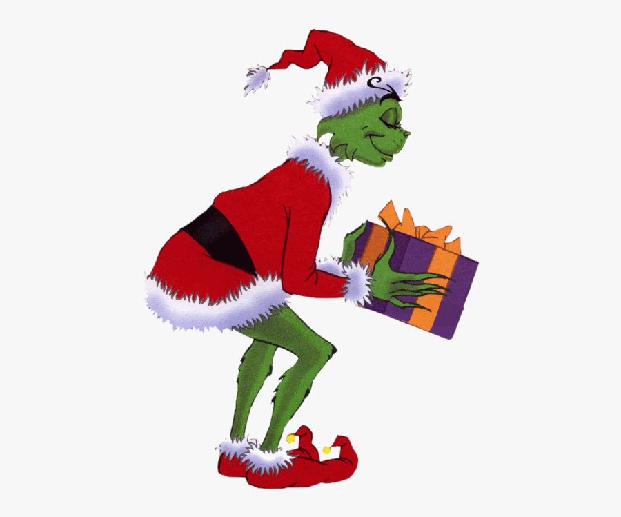 How The Grinch Stole Christmas Gif Christmas Day Image - Transparent Background The Grinch Png, Transparent Clipart