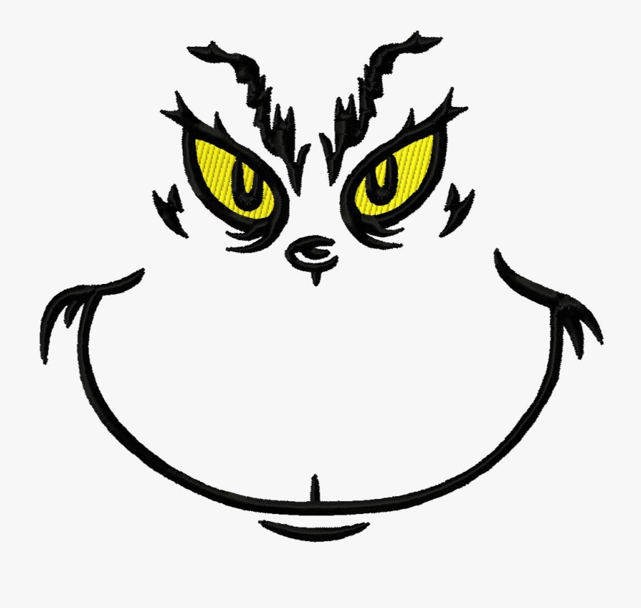 Grinch Face Clip Art Clipart Free Transparent Png - Grinch Face Svg Free, Transparent Clipart