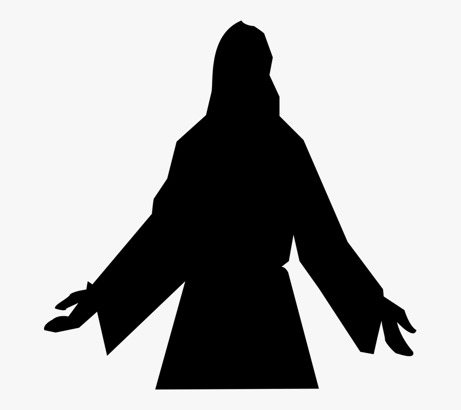 Atheist - Clipart - Jesus Silhouette Free, Transparent Clipart