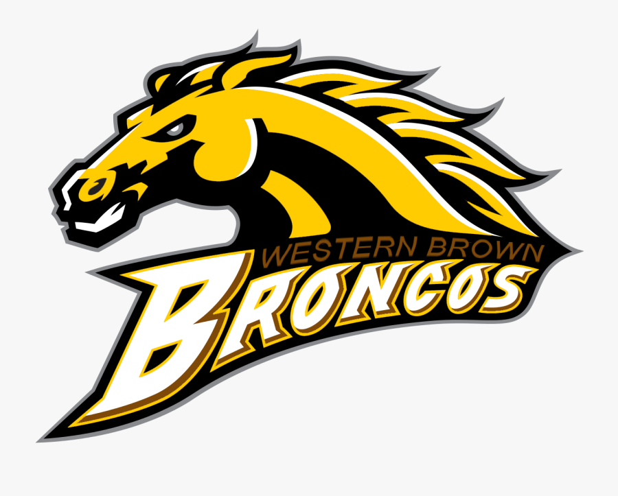 Transparent Football Clip Art Png - Western Michigan Broncos Logo Png, Transparent Clipart