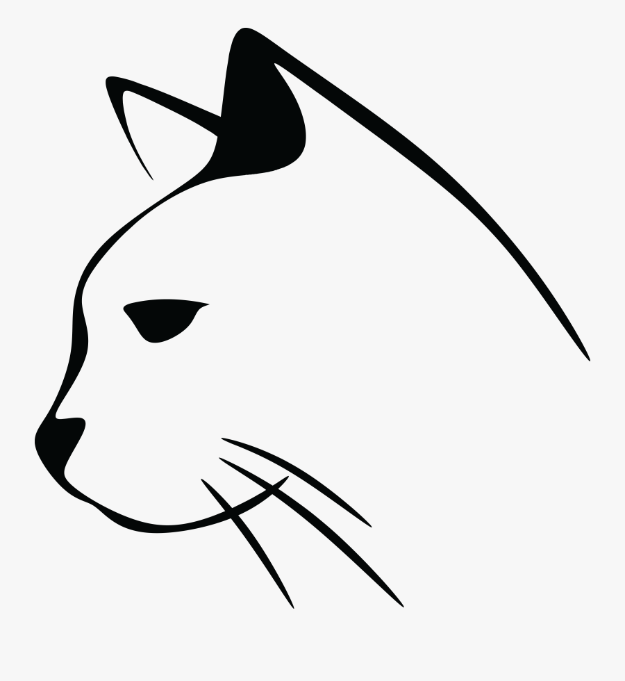 Christ Silhouette Clip Art 27 Jesus Clipart Black And - Black And White Cat Head Clip Art, Transparent Clipart