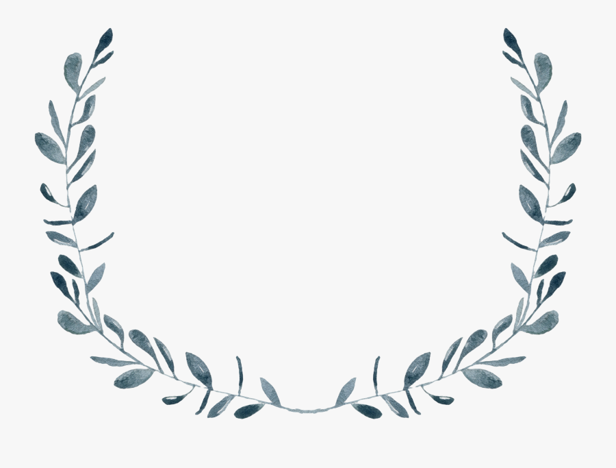 Wedding Invitation Wreath Watercolor Painting Branch - Wedding Leaves Clip Art, Transparent Clipart