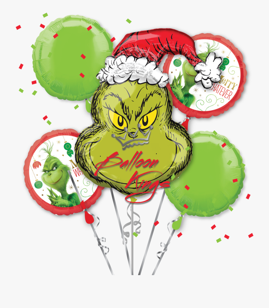 The Grinch Bouquet - Grinch Stole Christmas, Transparent Clipart