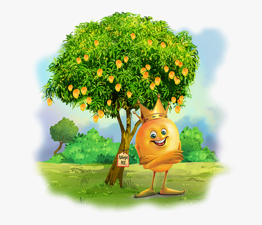 Transparent The Grinch Png - Mango Tree Images Cartoon, Transparent Clipart