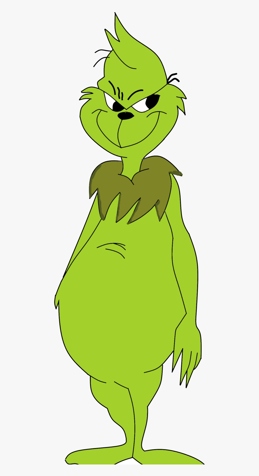 El Grinch Png - Grinch Dibujo Png, Transparent Clipart