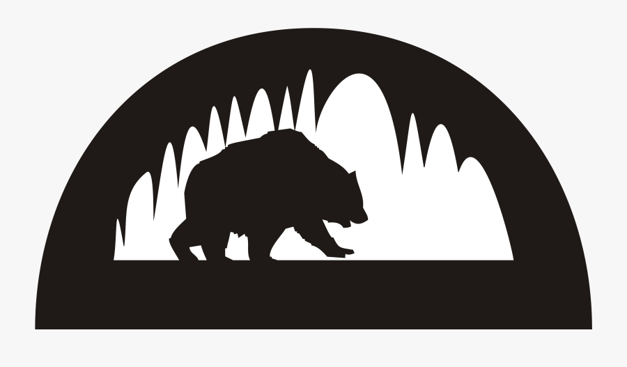 File - Bear Cave - Svg - Wikipedia - Bear In A Cave Drawing, Transparent Clipart