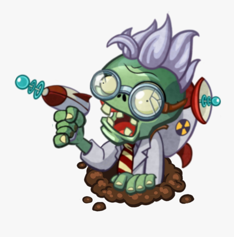 Electricity Clipart Mad Scientist - Plants Vs Zombies Heroes Robot, Transparent Clipart