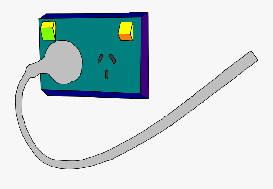 Socket, Plug, Wall, Electric Power, Outlet, Faceplate - Power Socket Clipart, Transparent Clipart