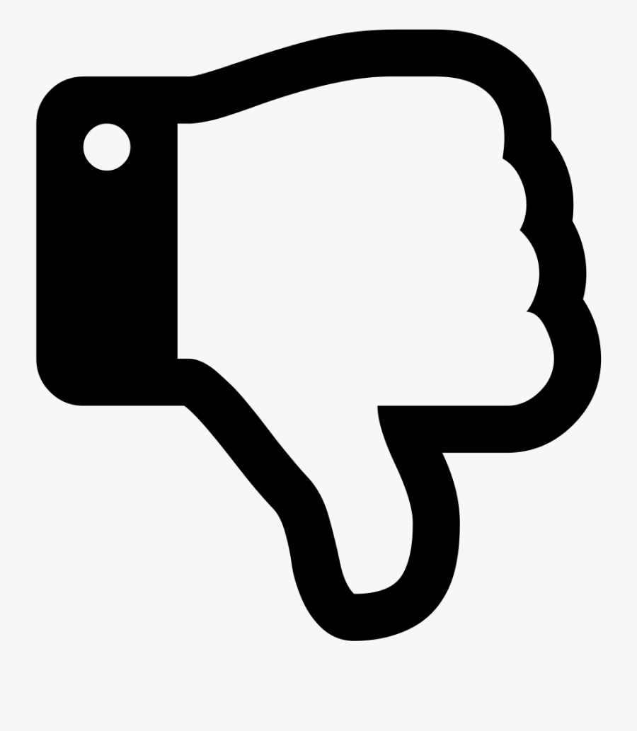 Thumbs Down Clipart, Transparent Clipart
