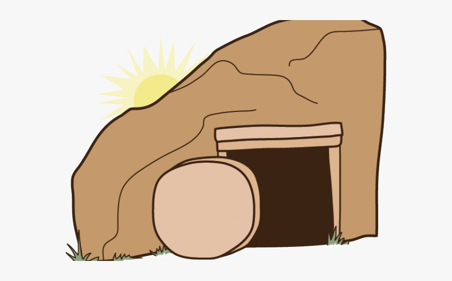 Clipart Easter Jesus Tomb, Transparent Clipart