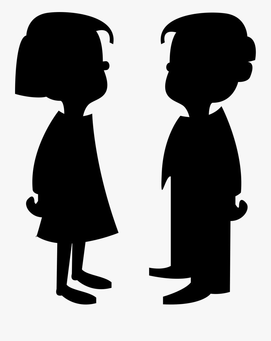 Child Silhouette Clipart At Getdrawings - Boy And Girls Logo, Transparent Clipart