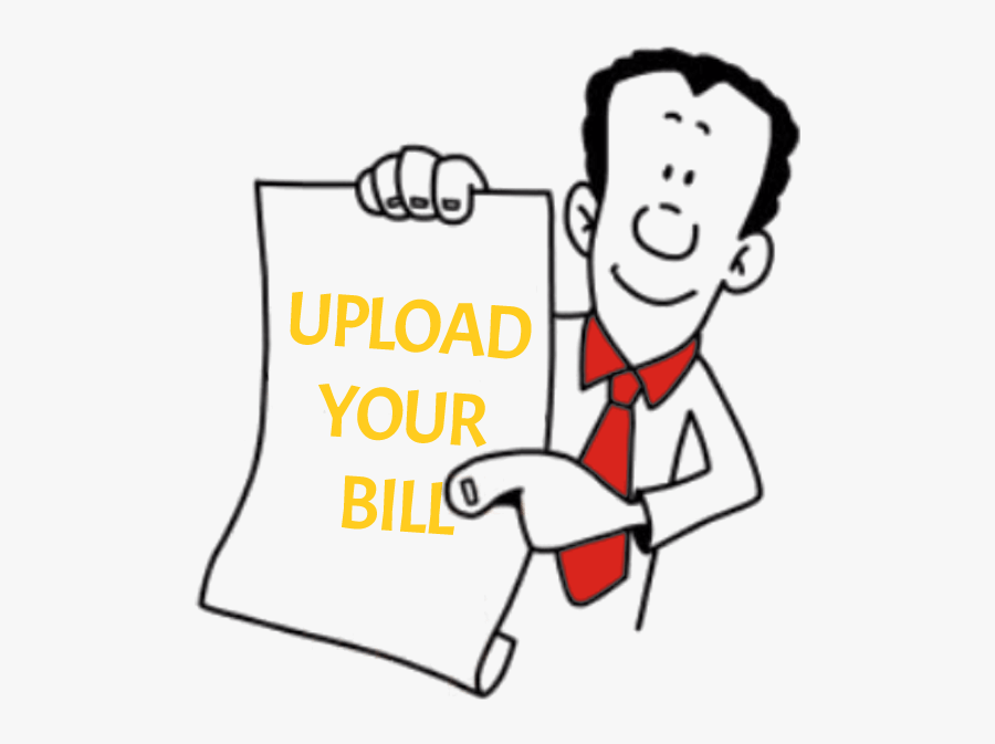 Transparent Bill Clipart - Upload Bill, Transparent Clipart