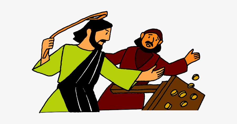 Jesus Chased The Money Changers, Transparent Clipart