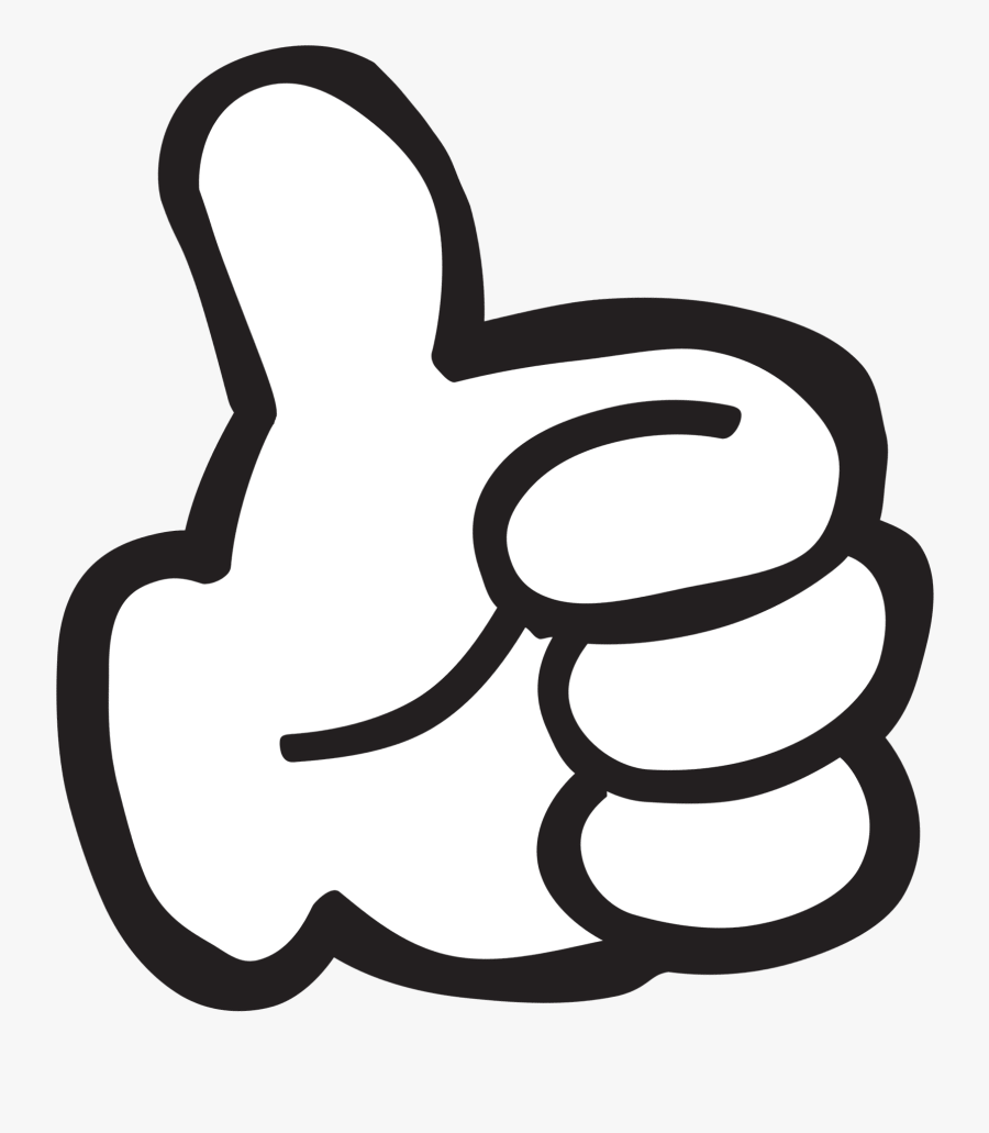 Mickey Mouse Thumbs Up Transparent Clipart , Png Download - Thumbs Up Clipart Transparent, Transparent Clipart