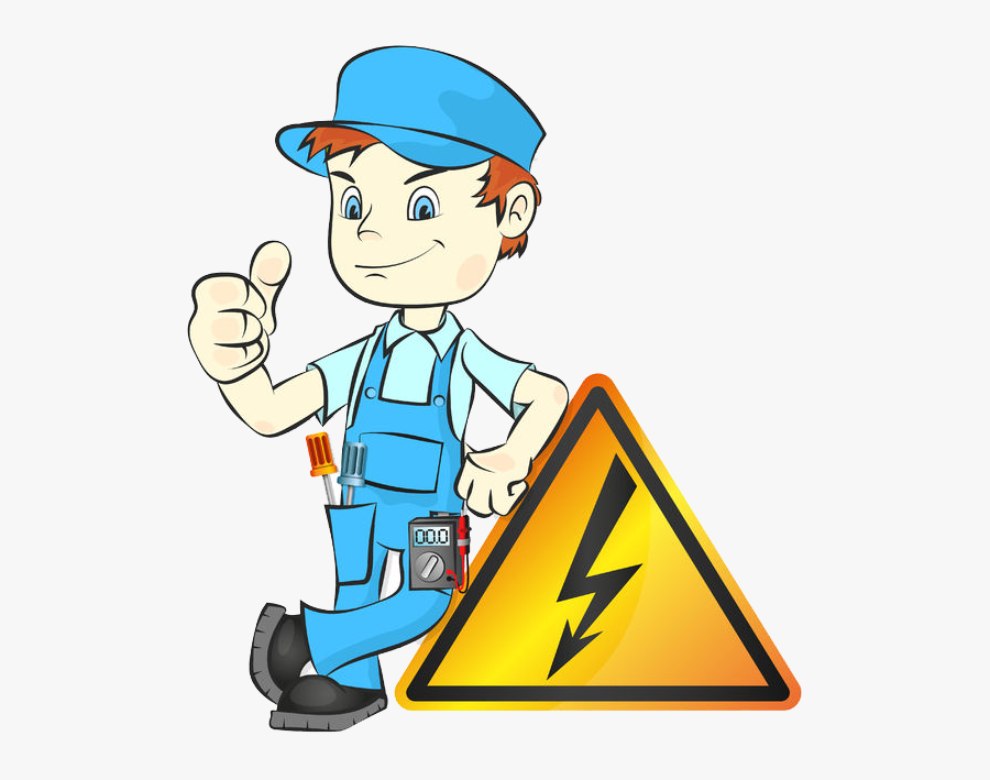 Clipart Science Electricity - Electrical Safety Man, free clipart download,...