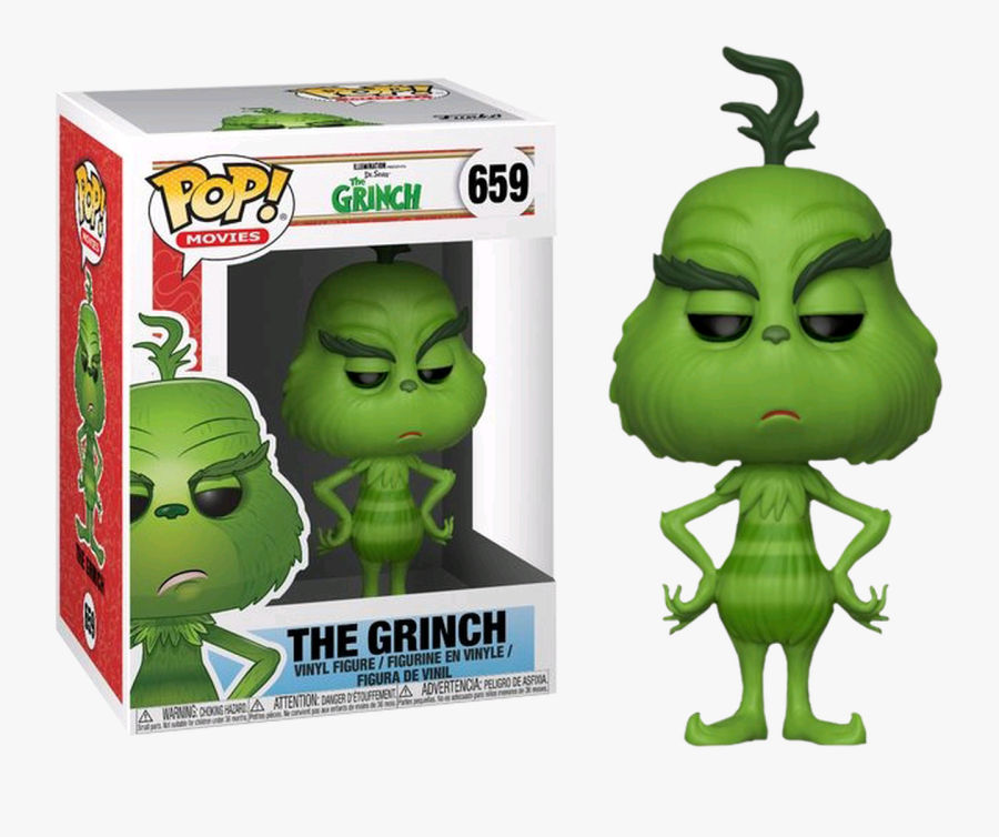 The Grinch - Grinch Pop Funko, Transparent Clipart