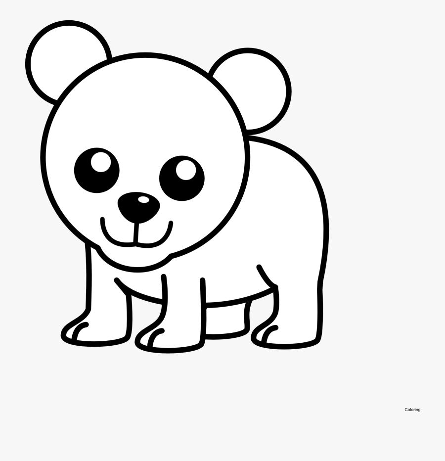 Easy Drawing At Getdrawings - Easy Drawings Of A Bear, Transparent Clipart