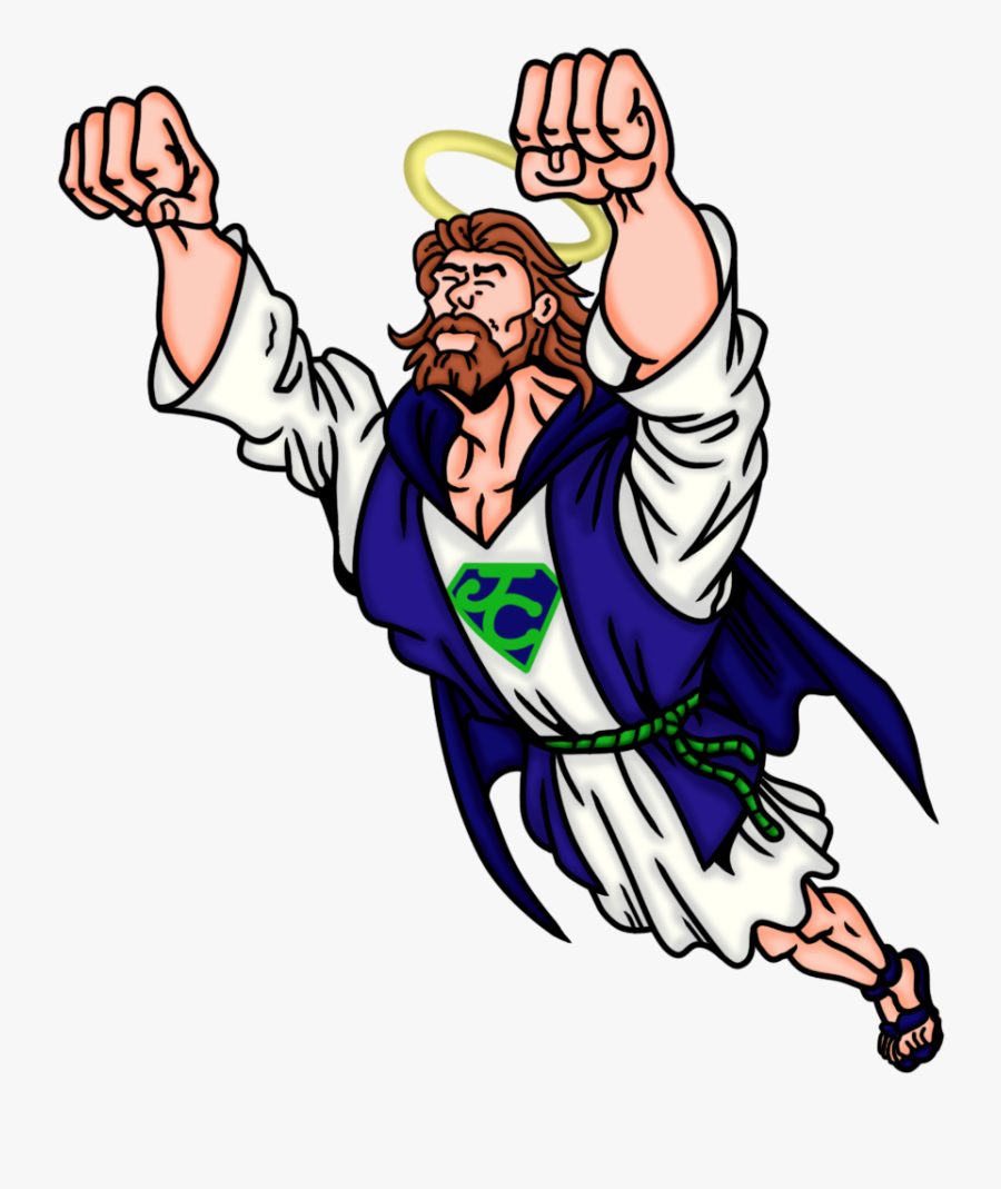 Transparent Jesus Clipart Png - Jesus Hero Png, Transparent Clipart