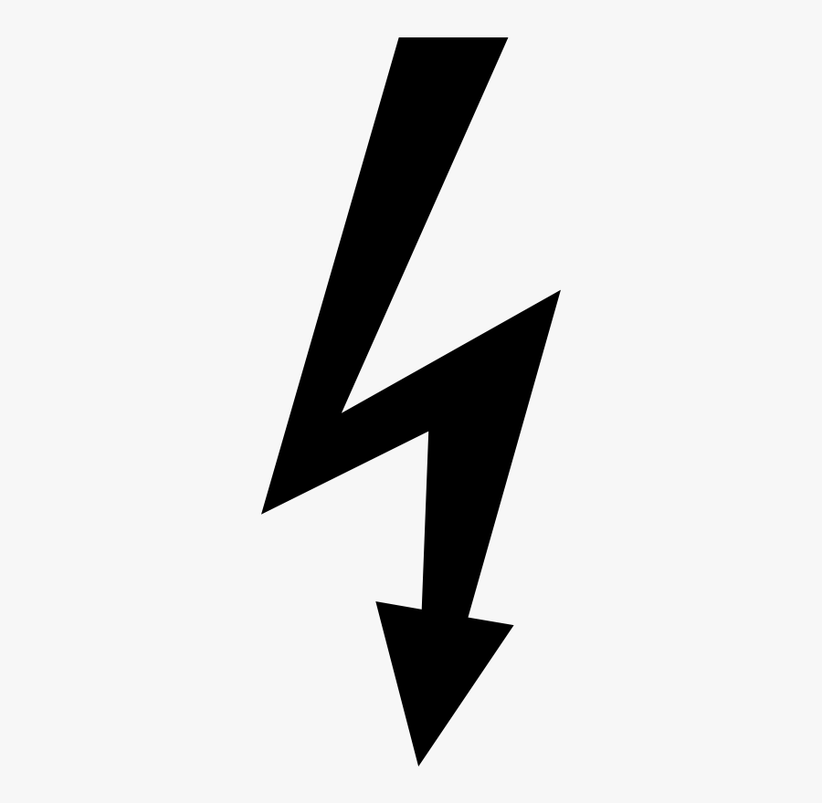 Alternating Current Electric Electricity High Potential - Electrical Hazard Symbol Png, Transparent Clipart