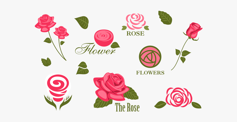 Logos Related To Flowers, Transparent Clipart