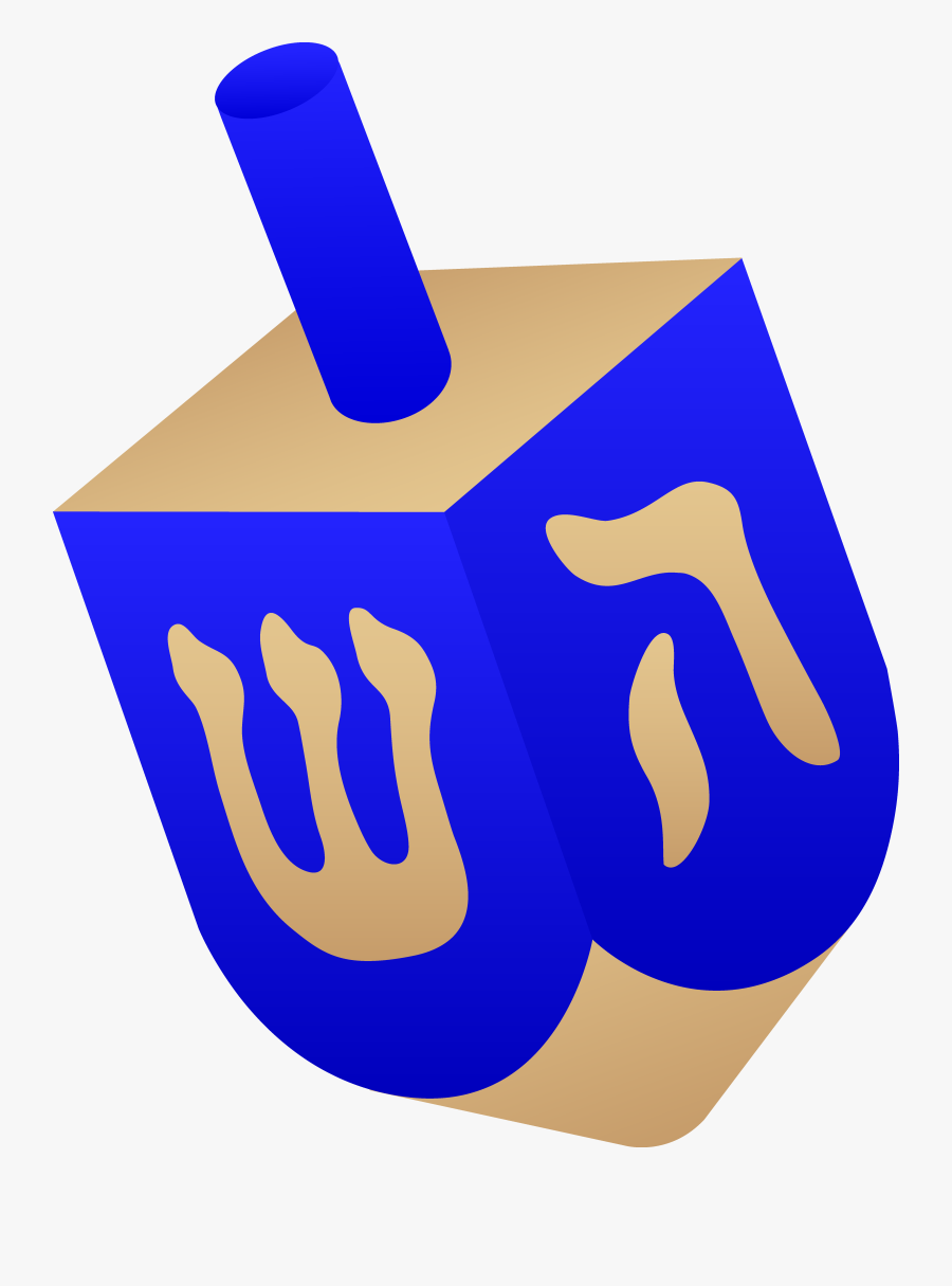 Free Dreidel, Download Free Clip Art, Free Clip Art - Transparent Dreidel Clipart, Transparent Clipart