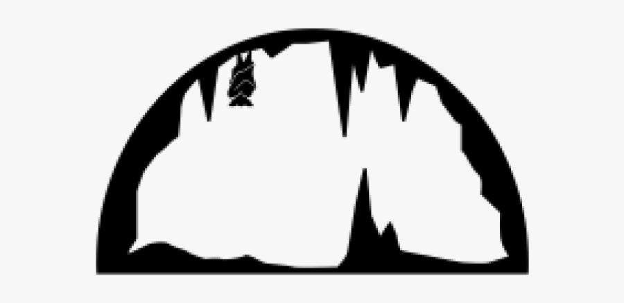 Free Drawn Cavern, Download Free Clip Art - Cave Logo, Transparent Clipart