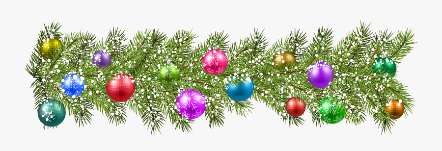 Christmas Tree Clipart Branches - Transparent Background Translucent Ornament Clipart, Transparent Clipart